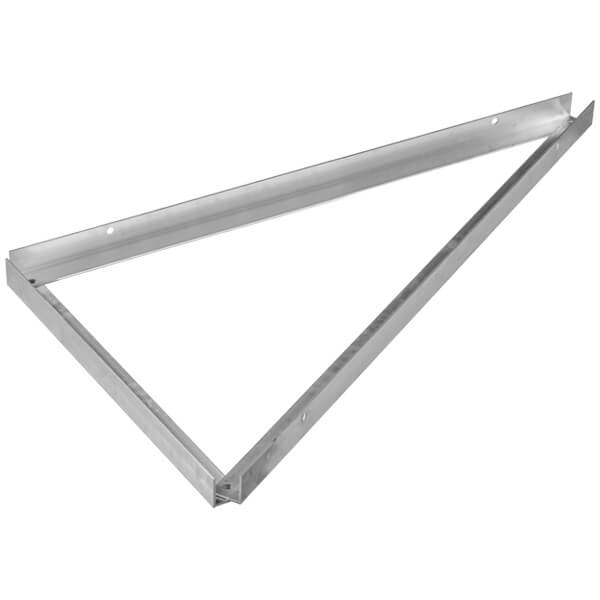 Dreieck aus Aluminium PV 15 Grad VERTIKAL 3 mm Winkelmesser 0% MwsT