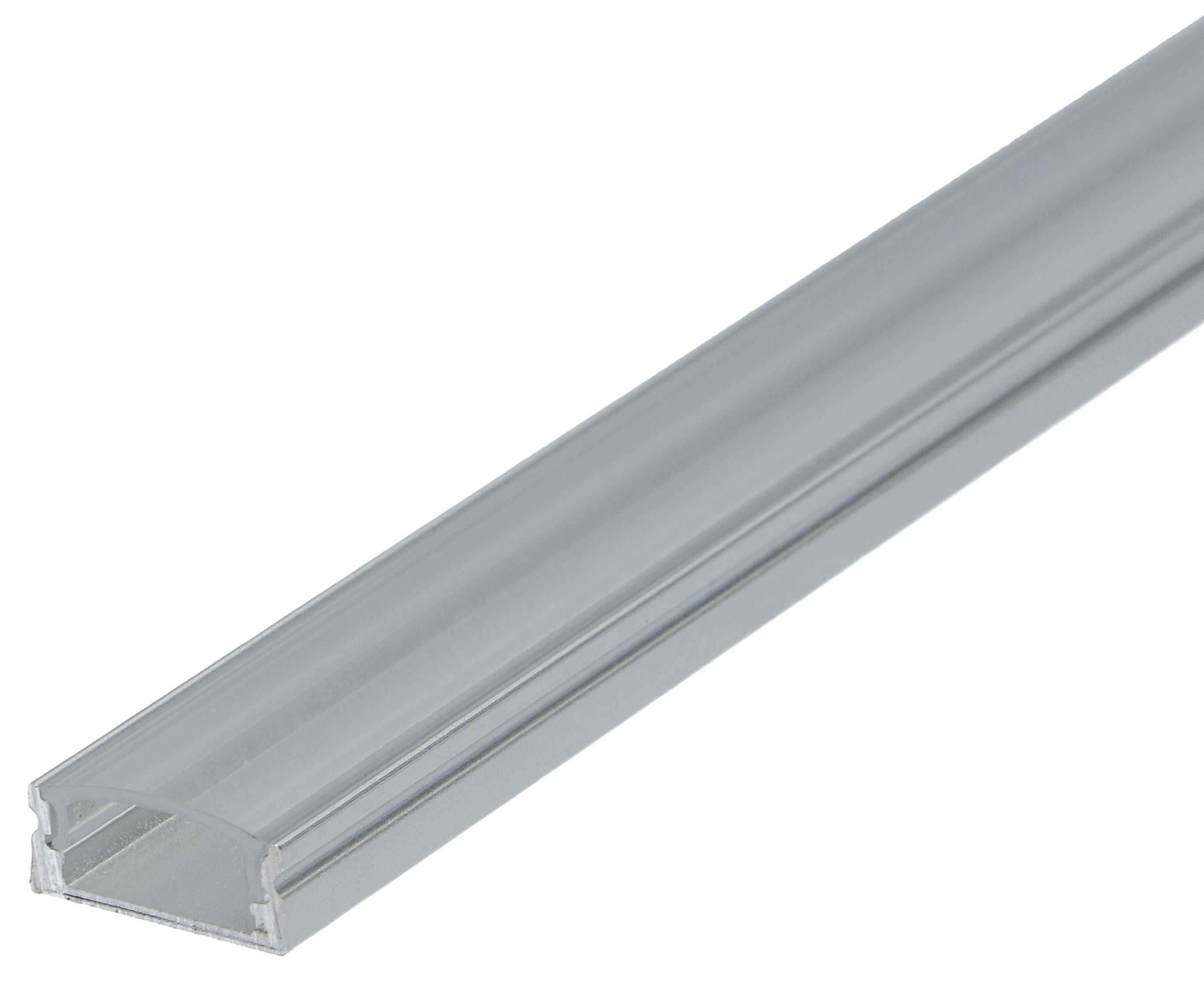 SET: LED Profil, 200cm Profil LED für LED Streifen, led profil + Abdeckung LT4 (Transparent)